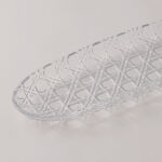 لاميسا طبق تقديم زجاجي 40.5*14*3 سم image number 2