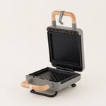 Alberto sandwich maker aluminium grey 13.8*22.2*9.2 cm image number 0