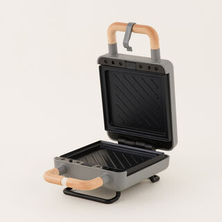 Alberto sandwich maker aluminium grey 13.8*22.2*9.2 cm