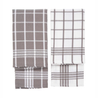 Cottage 2 Pieces Kitchen Towel Set L: 50 * W: 30Cm Summer Sea Design Stone Color