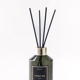 معطر زجاجي بعطر العود 150 مل كاكي