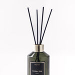 معطر زجاجي بعطر العود 150 مل كاكي image number 2