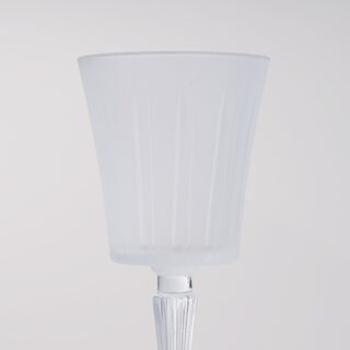 La Mesa Set Of 4 Frosted Stem Glass Clear 290Ml
