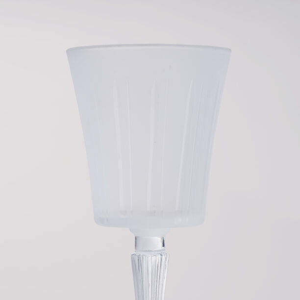 La Mesa Set Of 4 Frosted Stem Glass Clear 290Ml image number 3