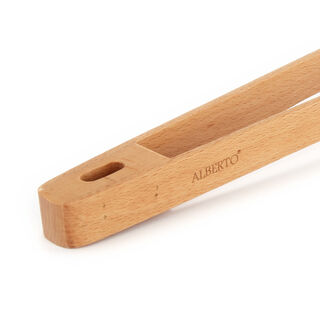 Alberto Wooden Food Tong 