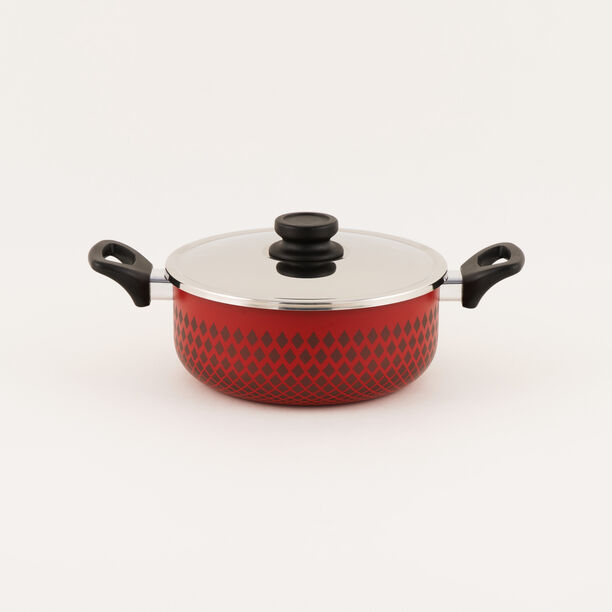 Pentola aluminium casserole 22*10cm, 3.8L image number 0