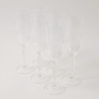 Rcr Goblet Glassware 6Pcs Set 19Ml