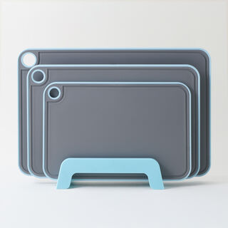 Alberto 3Pcs Big Cutting Boards, Dark Grey