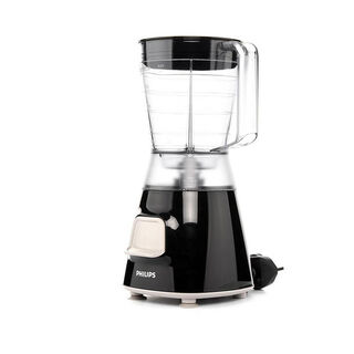 Philips stainless steel blender black 1 L, 450W, quad blades