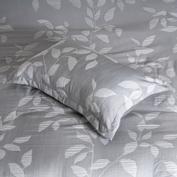 Cottage 3pcs jacquard queen comforter set 200*240cm, grey image number 4