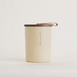 Homez cedar wood scented candle in jar 470g image number 2