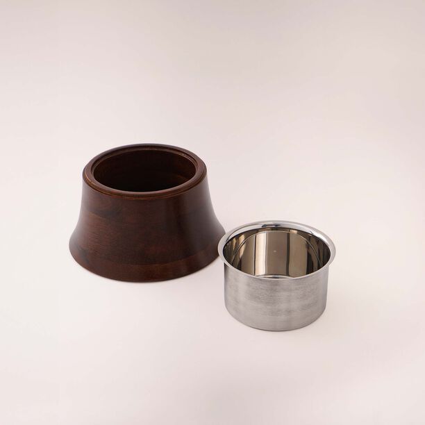 La Mesa wooden container with lid size big 23*23*32cm image number 5