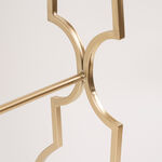 Side Table Set Of 3 Metal Gold image number 5