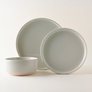 لا ميسا طقم سفرة 12 قطعة أخضر