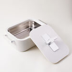 La Mesa stainless steel food warmer 4L in silver image number 2