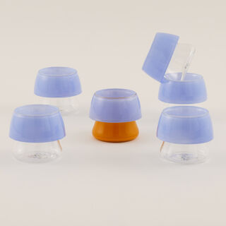 Dallaty coffee cup set 6pcs, purple
