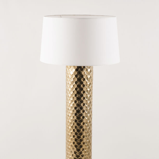 Homez Metal Floor Lamp, Gold 45*45*155Cm image number 1
