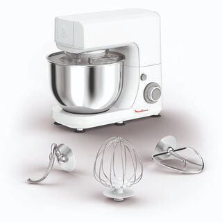 Moulinex Charlotte Kitchen Machine 800W With 4.8L Stainless Steel Bowl