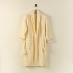 Boutıque Blanche Xl Cotton Bathrobe 360Gsm In White image number 0