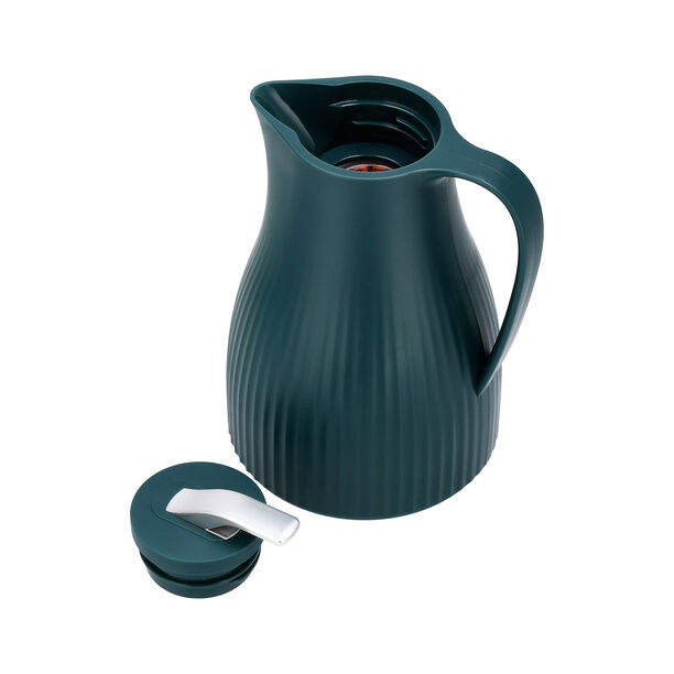 1Pc Vacuum Flask Bear Dark Green 1L image number 3