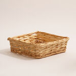 La Mesa 5 pcs glass juice tumblers with wicker base 550 ML image number 1