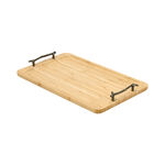 Bamboo Tray With Woody Handles image number 2