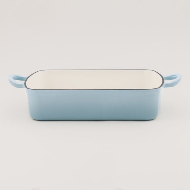 Alberto enameled cast iron roaster, blue 33*25*7.5cm image number 1