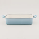 Alberto enameled cast iron roaster, blue 33*25*7.5cm image number 1