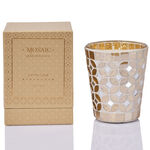 Candle jar 360g oud wood fragrance in gold image number 0