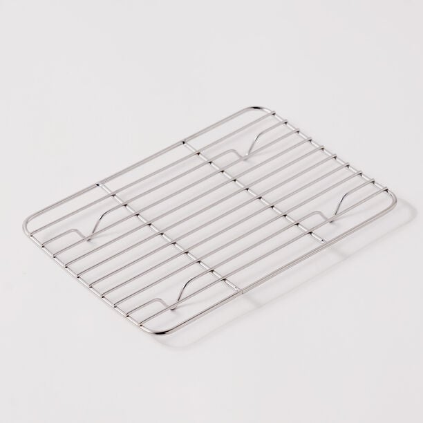 Alberto ceramic baking pan with metal grid 1250ml 27*16.8*5.3cm, brown image number 3