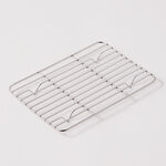 Alberto ceramic baking pan with metal grid 1250ml 27*16.8*5.3cm, brown image number 3