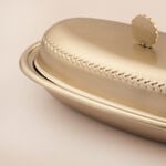 La Mesa Serve Bowl Nickle Plated 22*11*9Cm, Champagne Gold image number 2