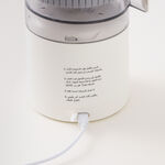 Alberto white rechargeable cordless juicer 11*11*23.7cm image number 2