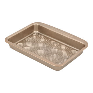 Alberto Non Stick Roaster Pan, Gold Color 