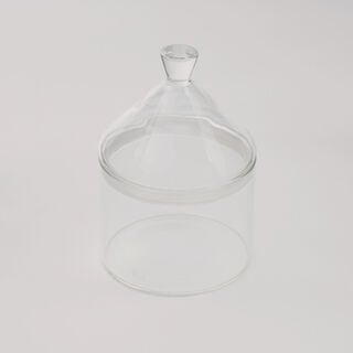 Dallaty Acrylic Sugar Bowl With Dome Lid, 10*10*15 Cm