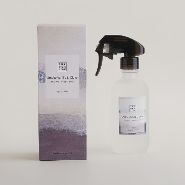 هومز بخاخ معطر غرف برائحة الفانيليا المدخنة والقرنفل 220مل image number 0