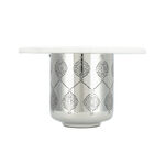 Alkhaiyl Stainless Steel Cake Stand 31*31*19 Cm image number 2