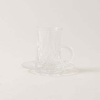 Dallaty glass tea and coffee set