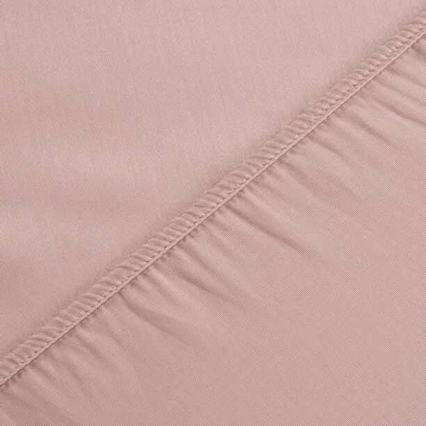 Boutique Blanche Fitted Sheet 100% Cotton 300Tc Sateen Full, Blush 140*200 Cm image number 1