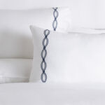3Pcs cotton duvet cover 260*220cm diana frame embroidery image number 1