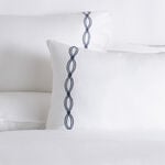 3Pcs cotton duvet cover 260*220cm diana frame embroidery image number 1