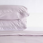 Boutique blanche 500tc egyptian cotton super king duvet set 260*220 cm violet image number 5