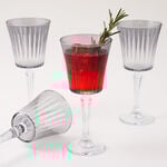 La Mesa Glass Juice Cups Set 4Pcs 290Ml, Green image number 3