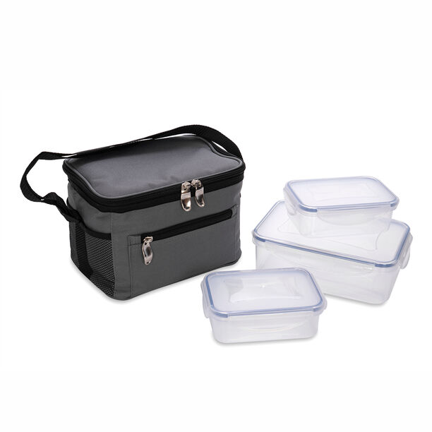 Alberto 3 Pieces Plastic Food Saver Set With Grey Bag  image number 2