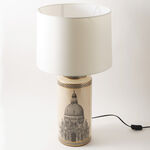 Homez Porcelain Table Lamp 17*17*52Cm image number 1