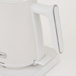 Alberto stainless steel electric kettle, creamy 1L image number 5