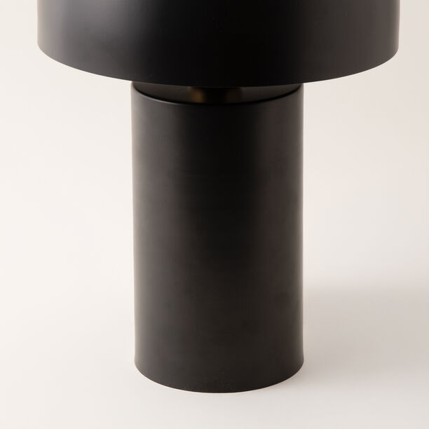 هومز مصباح طاولة معدني، أسود 25.5*25.5*40 سم image number 3