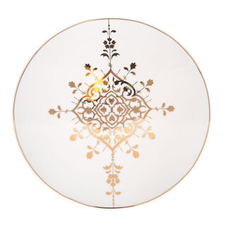 Footed Cake Stand Gold Frill