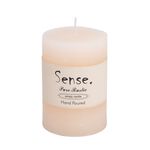 Pillar Candle Sense Rustic Ivory  image number 0