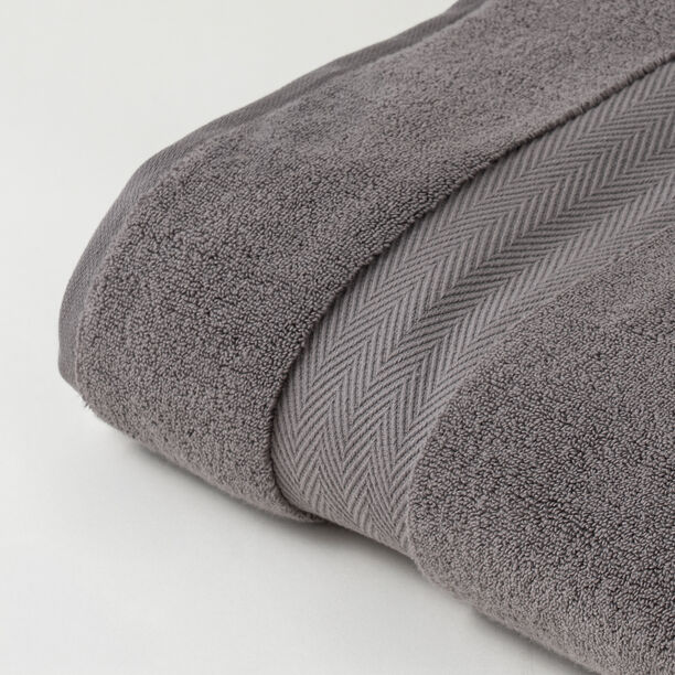 Boutique Blanche Microcotton Hand Towel, Grey, 100*50Cm image number 1